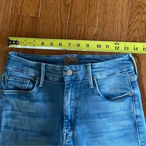 MOTHER Denim The Roller Fray, size 26 - Picture 9 of 12